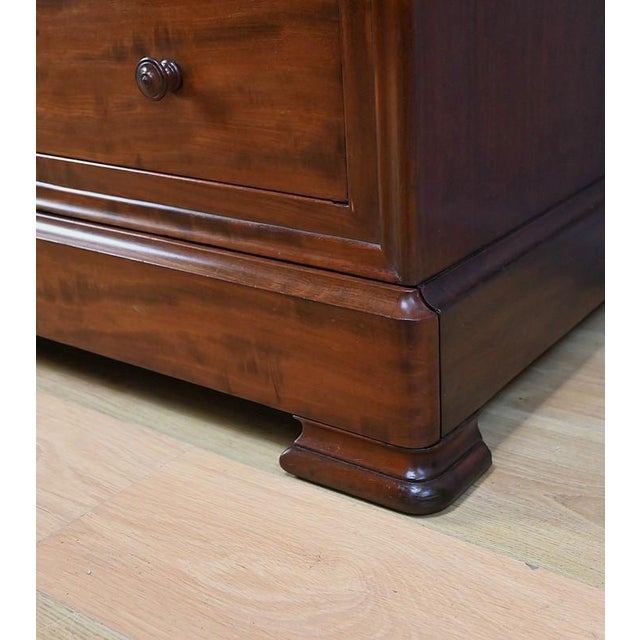 Late 19th Century Louis Philippe Mahogany Chest of Drawers For Sale - Image 9 of 18