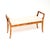 Wood Antique Swedish Satin Birch Duet Piano Stool, 1900 For Sale - Image 7 of 11