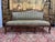 Wood Restoration Upholstered Walnut Sofa Bench For Sale - Image 7 of 7