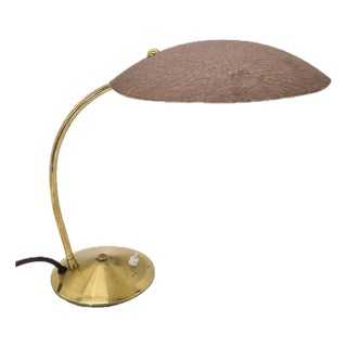 Vintage Brass Table Lamp, 1960s For Sale