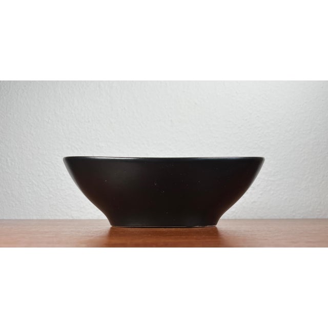 Mid-Century Modern German Minimalist Ceramic Bowl, 1960s For Sale - Image 15 of 16