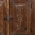 Nightstand constructed from antique Indian painted teakwood doors and architectural elements, showcasing the depth,...