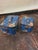 American 1960s Pair of Western Art Suitcase Bags Set Collectable For Sale - Image 3 of 12