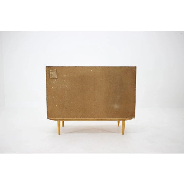 Oak Cabinet, Czechoslovakia, 1960s For Sale - Image 9 of 11