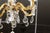 Petite Gilt Bronze & Crystal Louis XV Style Chandelier, 1930s France For Sale - Image 4 of 13