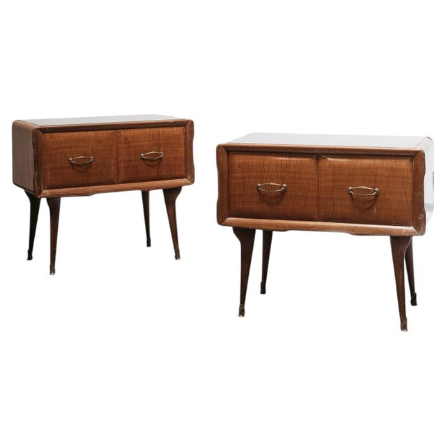 Nightstands by Gio Ponti, 1950s, Set of 2 For Sale - Image 13 of 13