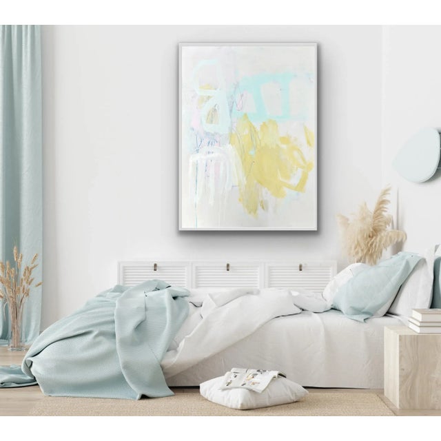 2020s Sarah Trundle, Contemporary Abstract Painting, "Gossamer" For Sale - Image 5 of 7