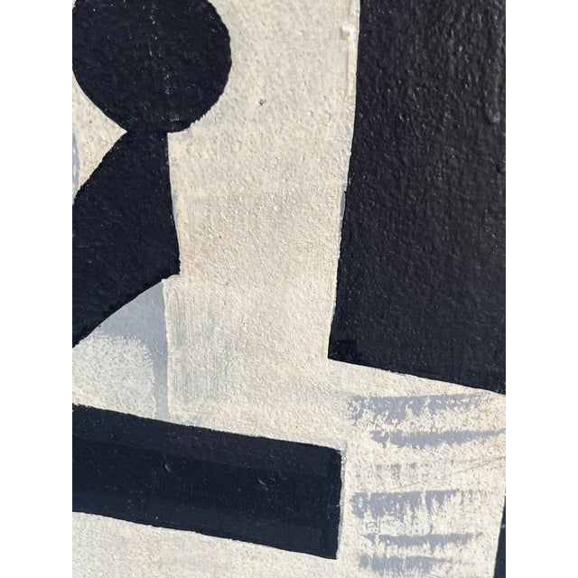 Contemporary Vintage 1980s Large Cubist Wizard of Oz Figural Painting For Sale - Image 3 of 18