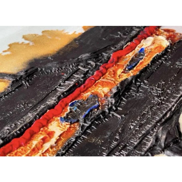 Modern Victor Martin Jeppesen, Composition, 1969, Oil on Canvas For Sale - Image 3 of 8