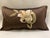 Textile Floral Embroidered Decorative Accent Satin Lumbar Pillow Cover For Sale - Image 7 of 7