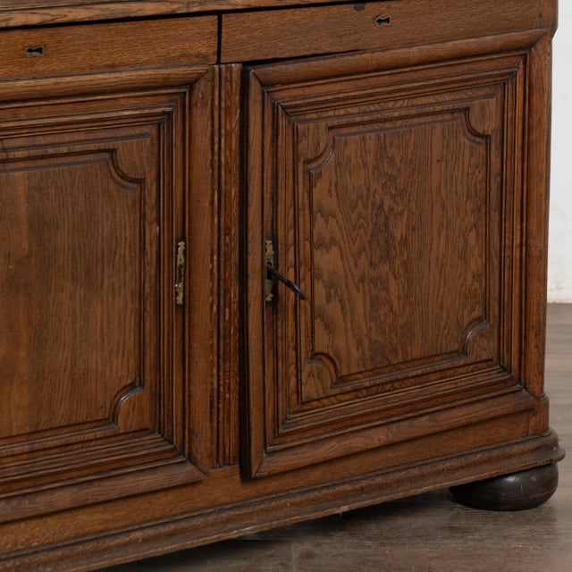 Late 18th Century French Oak Deux Corp Display Cabinet For Sale - Image 14 of 15