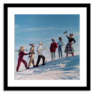 "Skiing Party!" Photograph by Chaloner Woods For Sale