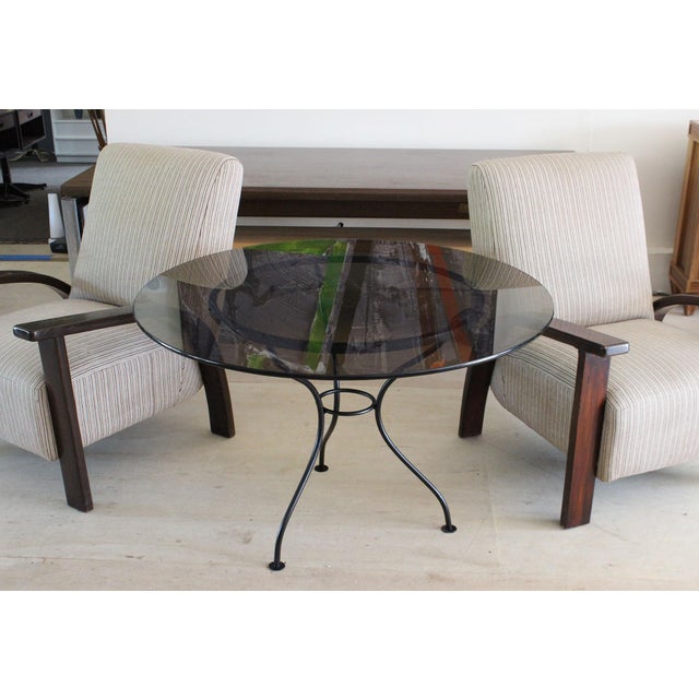 Mid Century Iron Tripod Table Chairish