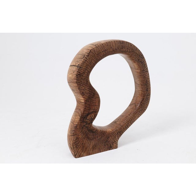Abstract Wood Sculpture by Logniture For Sale - Image 12 of 13