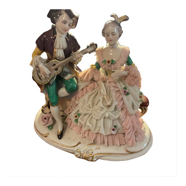 Very Early Piece Dresdan This Piece and More to Come R Consigned to Me I Have Documentation if Need for Anyone For Sale