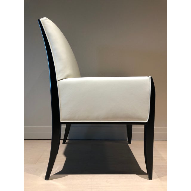 Off-white Randolph & Hein Dima Dining Chairs (5) - New and Unused For Sale - Image 8 of 14