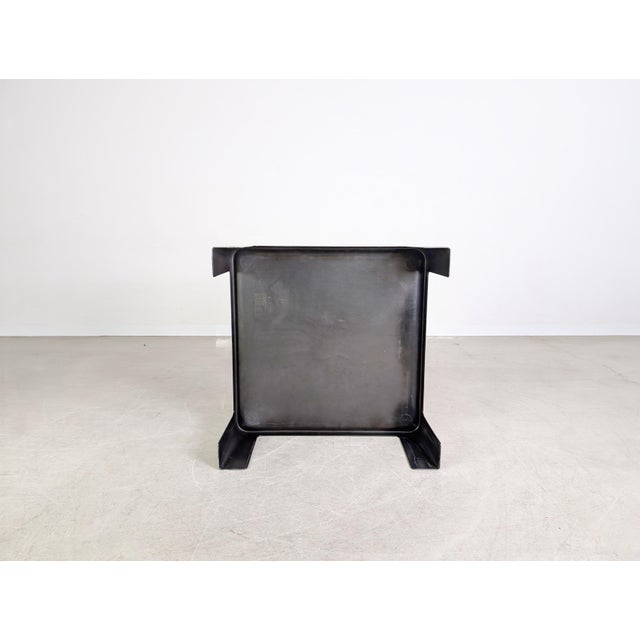 Mid-Century Black Coffee Table by Mario Bellini for C&B Italia For Sale - Image 5 of 11