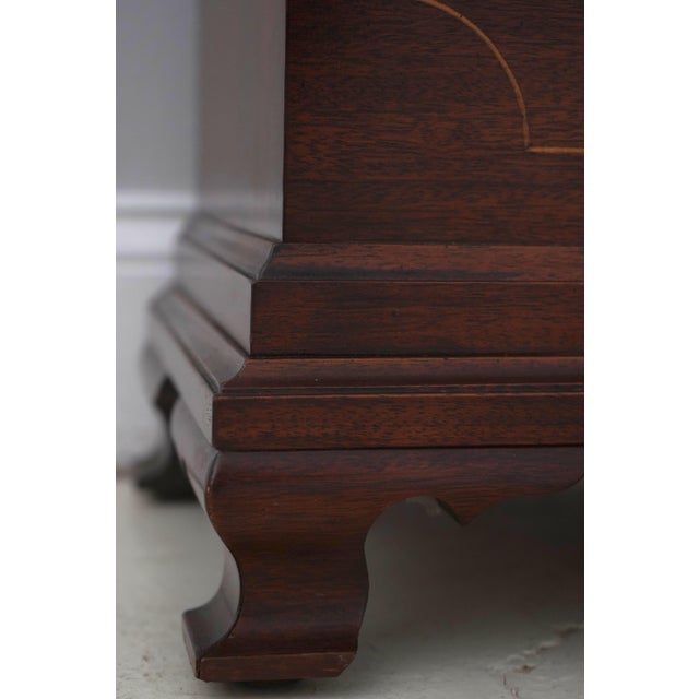 Seth Thomas Willard Mahogany Tall Case Grandfather Clock For Sale - Image 12 of 18