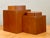 Vintage Square Wood Storage Boxes - Set of 2 For Sale - Image 12 of 12