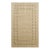 10x14 Jasmine Alluring Beige Solid Open Modern Handmade Wool Carpet Rug For Sale