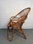 Mid 20th Century Vintage Bamboo and Rattan Lounge Chair For Sale - Image 5 of 14
