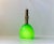 Scandinavian Modern Ceiling Lamp in Brass and Cased Green Glass, 1950s For Sale - Image 3 of 9