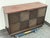 John Toebler for Campero's Chevron Mahogany + Red Marble Buffet For Sale - Image 9 of 12
