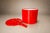 Red 1970s Jorge Zalszupin, Paulo Jorge Pedreira and Oswaldo Mellone “Eva” Ice Bucket in Red Plastic, Brazil For Sale - Image 8 of 18