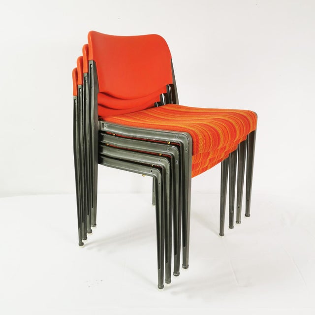 Space Age Chair Set from Kusch+Co, 1970s, Set of 4 For Sale - Image 15 of 16