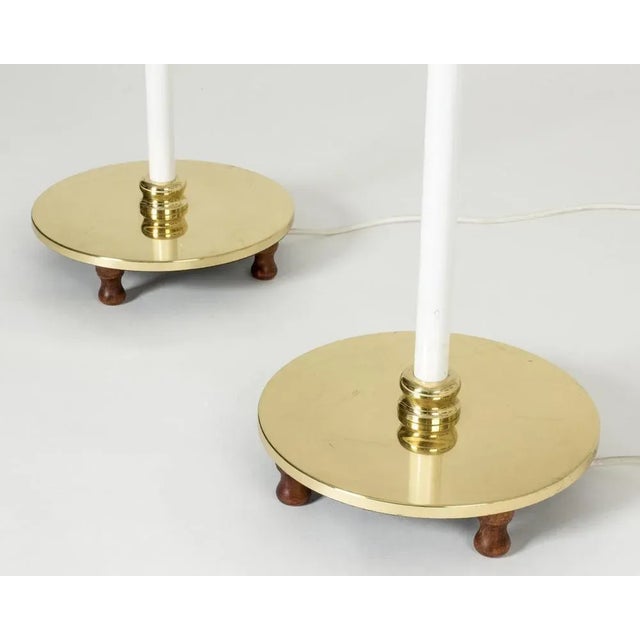 Metal Vintage Floor Lamps by Josef Frank for Svenskt Tenn, 1950s, Set of 2 For Sale - Image 7 of 10