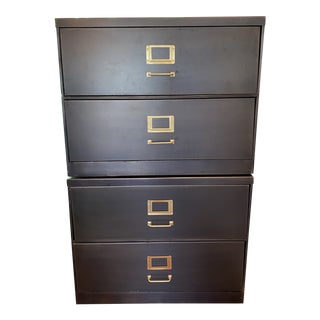 Vintage Used Industrial Filing Cabinets Chairish