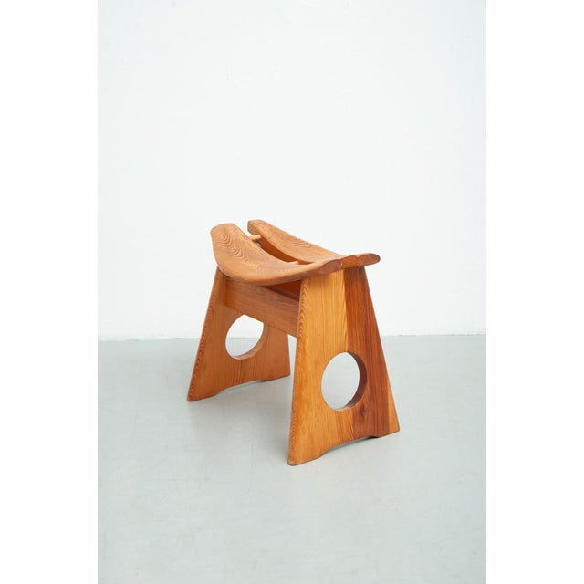 Mid-Century Modern Stool by Gilbert Marklund for Furusnickarn AB, 1960s For Sale - Image 3 of 7