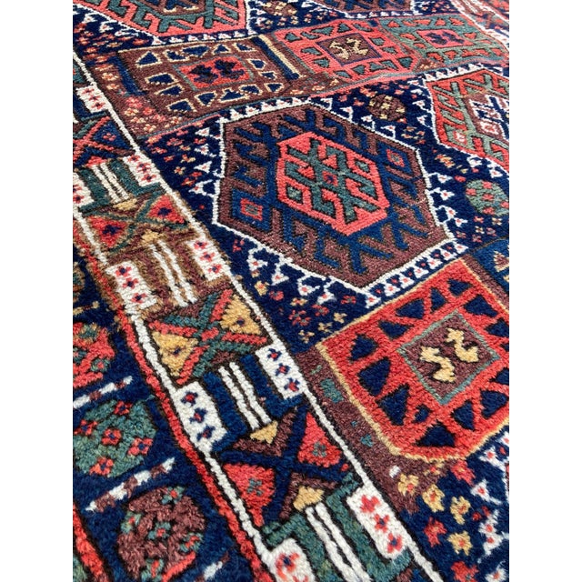 Antique Kurdish Rug, 1890s For Sale - Image 15 of 18