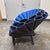 Charcoal Dror Benshetrit for Cappellini Peacock Armchair For Sale - Image 8 of 12