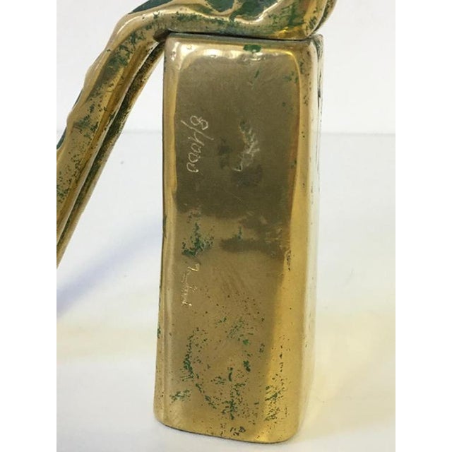 1980s Annie Lambert, Postmodern Abstract Sculpture, 1985, Bronze For Sale - Image 5 of 16