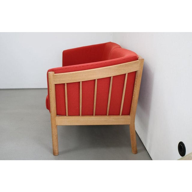 1980s 2-Seater Sofa and Armchairs in Oak and Teak from FDB Mobler, Denmark, 1980s, Set of 3 For Sale - Image 5 of 14