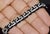 Black Late 20th Century Authentic Roberto Coin Cobra 1.78ct Diamond & Black Enamel Bracelet in Solid 18k White Gold For Sale - Image 8 of 16