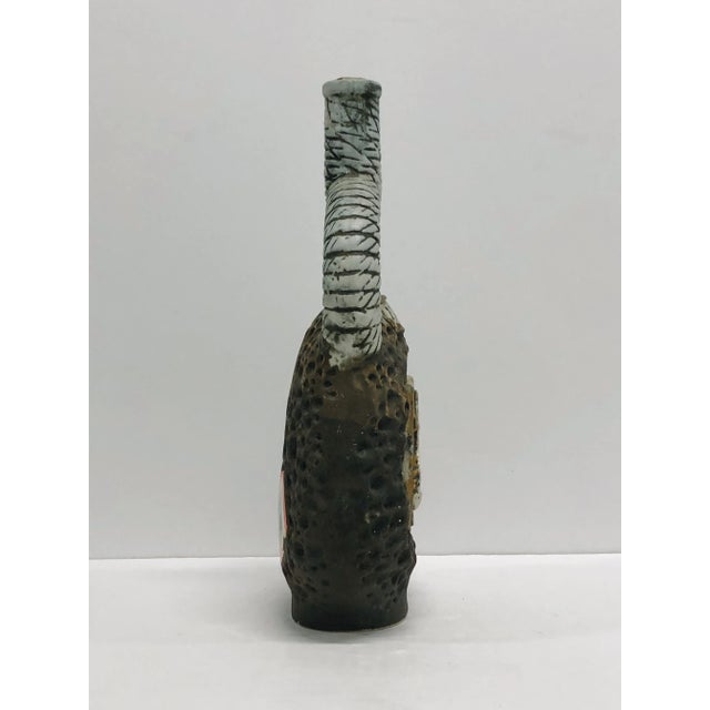 Mid-Century Modern Vintage 1970s Casa Vento Ceramic Zodiac Collectors Wine Bottle For Sale - Image 3 of 6