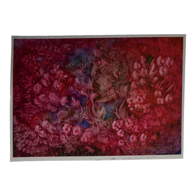 1990s Crimson Bloom , Kamran Khavarani For Sale