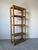 Vintage Coastal Boho Rattan-Wrapped Five-Tier Étagère For Sale - Image 4 of 14