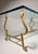 Mid 20th Century Deco Gilt Wrought Iron Petite Scale Continental Coffee Table For Sale - Image 5 of 5