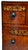 Wood Authentic Antique Mahogany Apothecary Shop Medicinal Drawer Front Now for Wall Decoration - Very Early 19th Century For Sale - Image 7 of 18