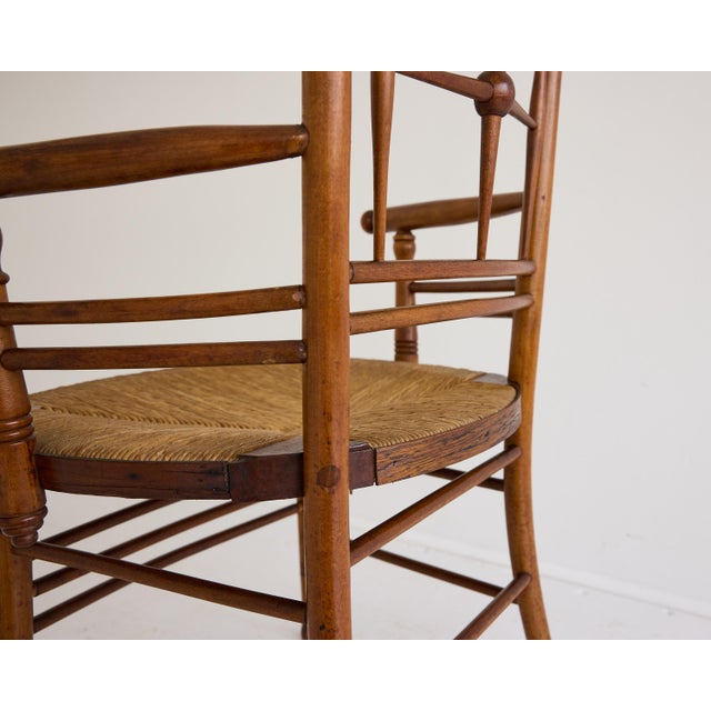 Morris & Co. Armchair From the Sussex Line, London, 19th Century For Sale - Image 12 of 18