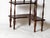 Brown Mahogany Corner Bookcase, France, 1940s For Sale - Image 8 of 15