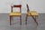 Liberty Style Shaped Wood and Yellow Fabric Chairs by V. Ducrot, Italy, 1920s, Set of 2 For Sale - Image 4 of 18