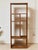 Mid-Century Modern Wood Multi Cubby Shelf For Sale - Image 3 of 6