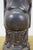 Vintage Japanese Hotei Laughing Buddha Carved Wood Statue Sculpture 18" For Sale - Image 9 of 12