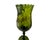 Empoli Vintage Mid Century Modern Green Empoli Glass Snifter Goblet Carafe Italian Italy 1960s For Sale - Image 4 of 9
