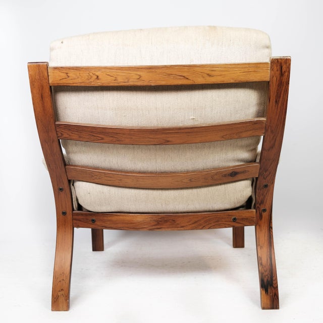 Danish Rosewood Easy Chair, 1960s For Sale - Image 10 of 16