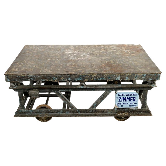 Vintage Vibrating Table For Sale